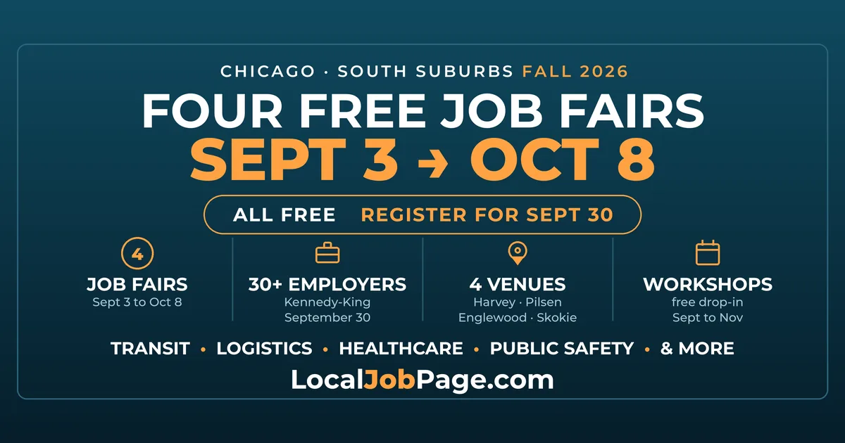 Fall 2026 Chicago Job Fairs & Hiring Events: Your Complete Guide